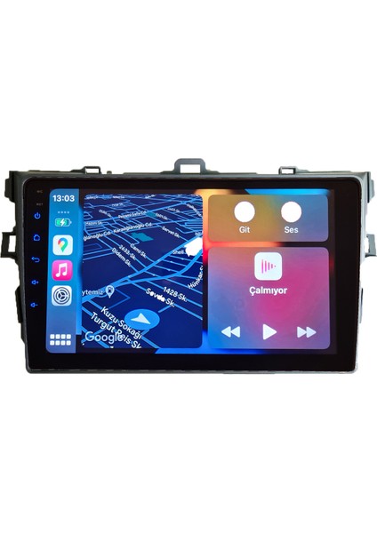 Toyota 2007-2013 Corolla 9 Inch Ekran 4 GB Ram 64 GB Rom Android Kablosuz Carplay Navigasyon Multimedya 9 Inch Ekran 4 GB Ram 64 GB Rom indirimleri