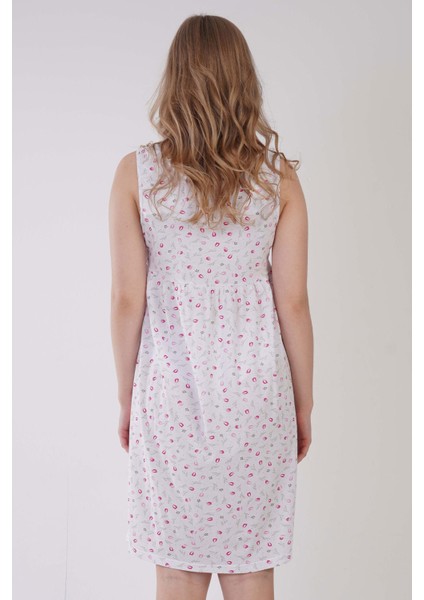 Pamuklu Kadın Kalın Askılı Kısa Boy Gecelik , 161396 fırsatları