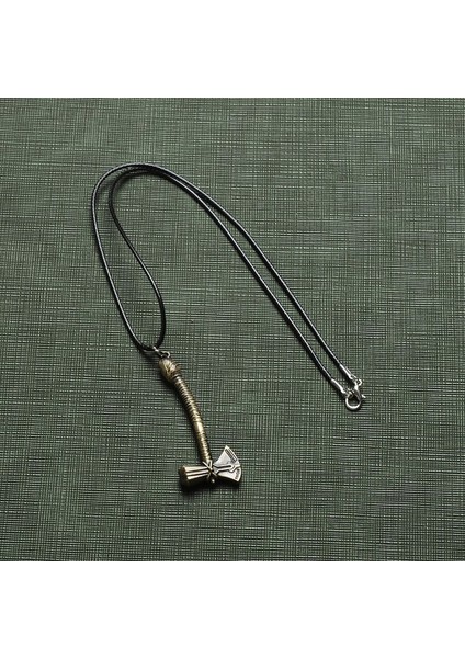 Thor Savaş Baltası Erkek Kolye Vintage Takı Aksesuar K24 T5 fiyatları