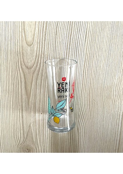 Yeni Rakı Arı Desenlirakı Bardağı 1 Adet