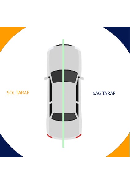 Passat B6 Ön Sol Kapı Kolu Tutamağı Cam Düğme Yuvası Gri 2006-2011 Model Arası Araçlara Uyumlu
