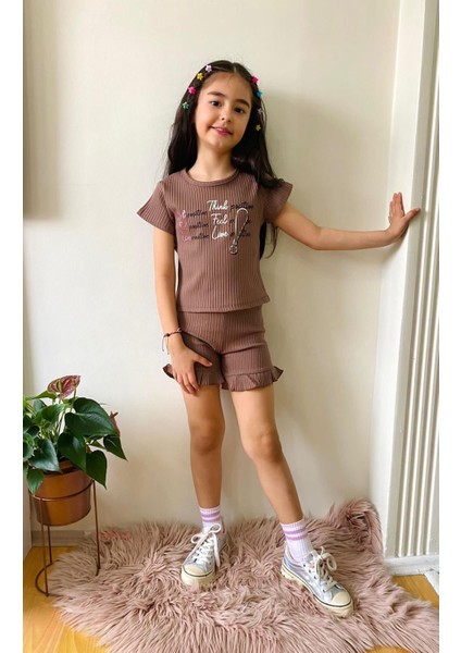 Kids 2'li Kız Çocuk Kapri Takımı