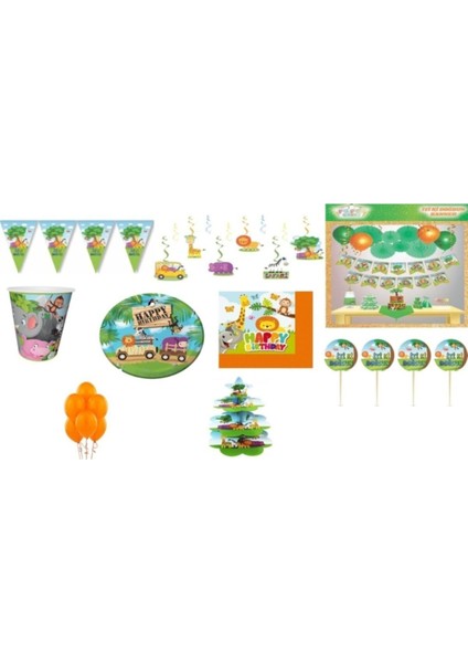 24 Kişilik Doğum Günü Seti