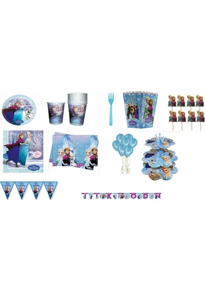 24 Kişilik Doğum Günü Seti