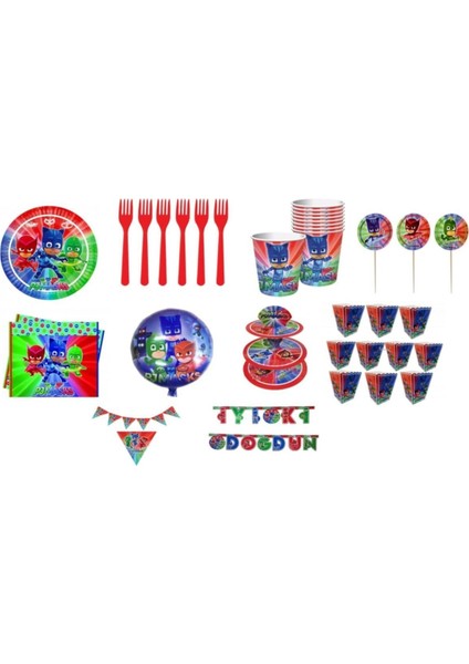 16 Kişilik Doğum Günü Seti
