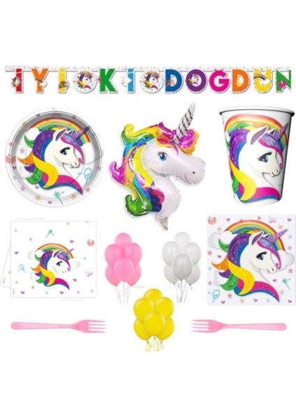 16 Kişilik Doğum Günü Seti