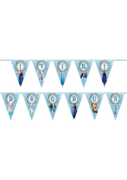 Frozen Elsa Doğum Günü Parti Seti 16 Kişilik fiyatları