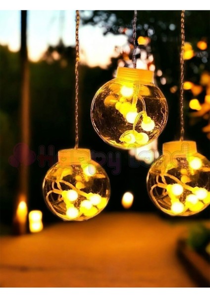 Dekoratif Led Işıklı Top Perde Led Animasyonlu Küre Toplu Ampulperde Ledfişli 3mt Günışığı fiyatları