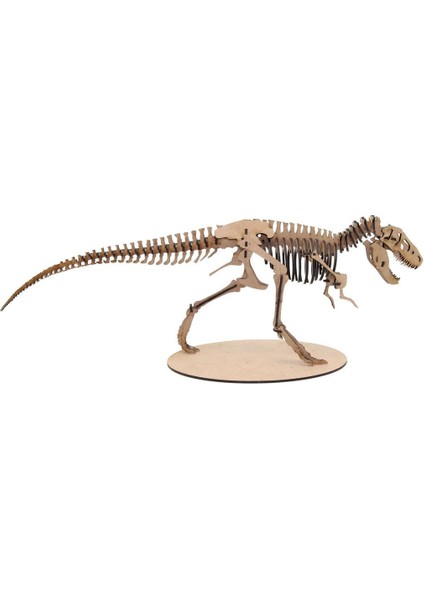 Dinozor Serisi, Tyrannosaurus Rex , T-Rex 3D Ahşap Puzzle Maketi