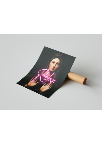 Relax Modern Duvar Dekor Poster 30 x 42 Çerçevesiz fırsatları