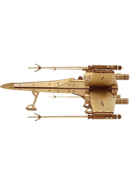 Sw X-Wing 3D Ahşap Puzzle Maketi