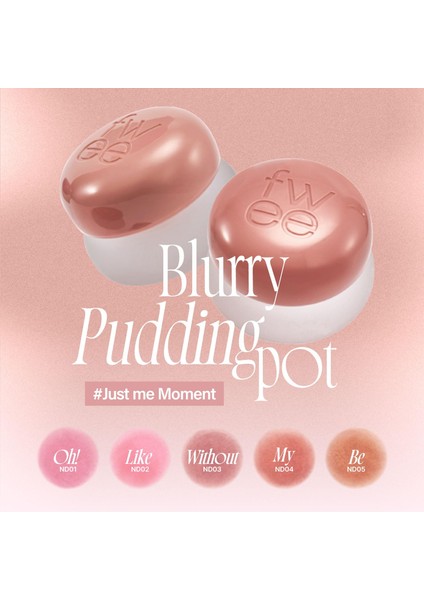 Lip & Cheek Blurry Pudding Pot My - 5 gr