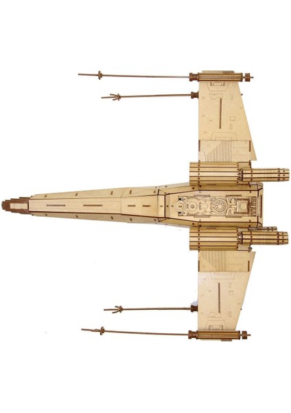 Sw X-Wing 3D Ahşap Puzzle Maketi