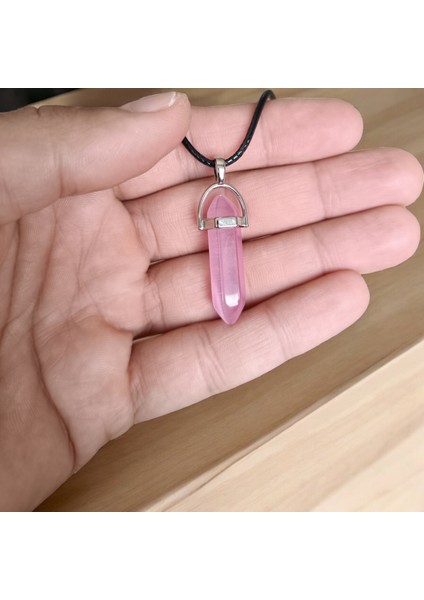 Kedi Gözü Kolye Hediyelik Eşya Sevgili Kolye Sevgiliye Özel Hediye Çivi Kolye Açık Pembe Kolye indirimleri
