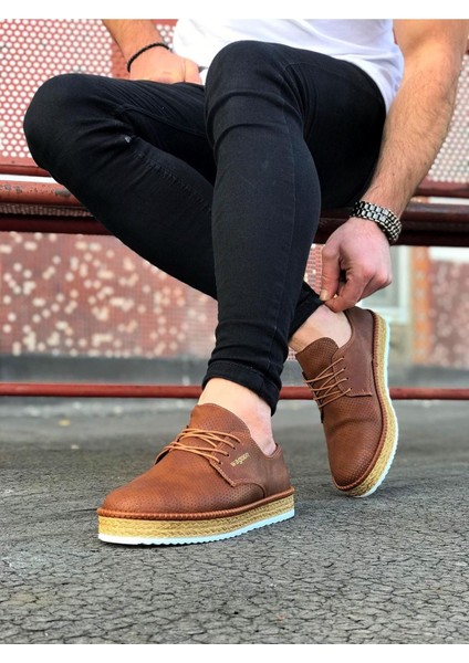 WG013 Taba Erkek Ayakkabı