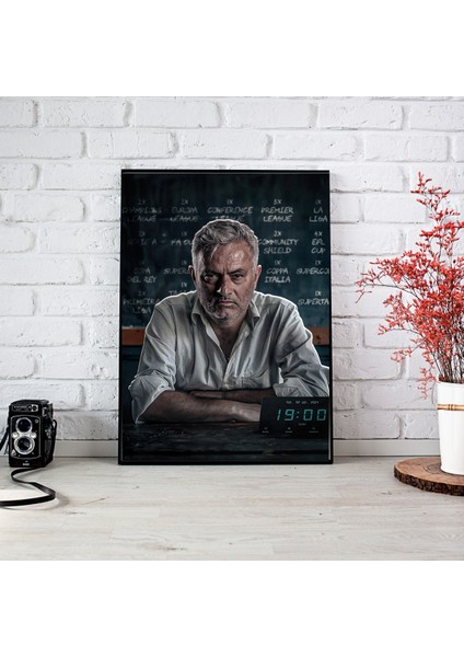 512 Art Design Jose Mourinho Duvar Dekor Poster 30 x 42 Çerçevesiz