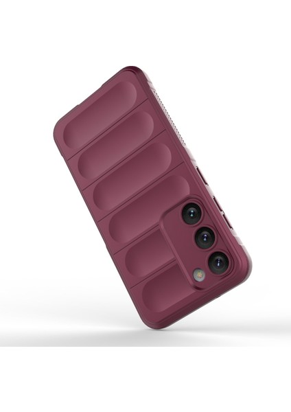 Samsung Galaxy M14 5g Kılıf Optimum Silikon - Bordo 13