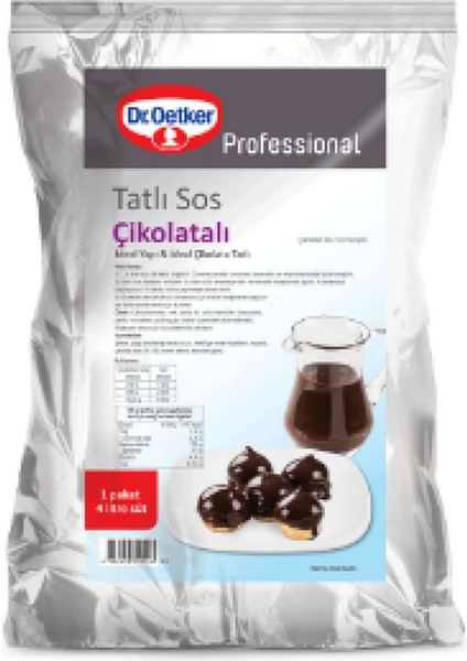 Dr. Oetker Dr.oetker - Sos Çikolatali (1 x 1 Kg) Dr. Oetker 13