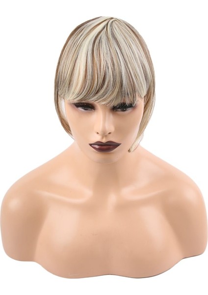 Kanekalon Fiber Sentetik Kahküllü / Kumral/platin Röfleli /