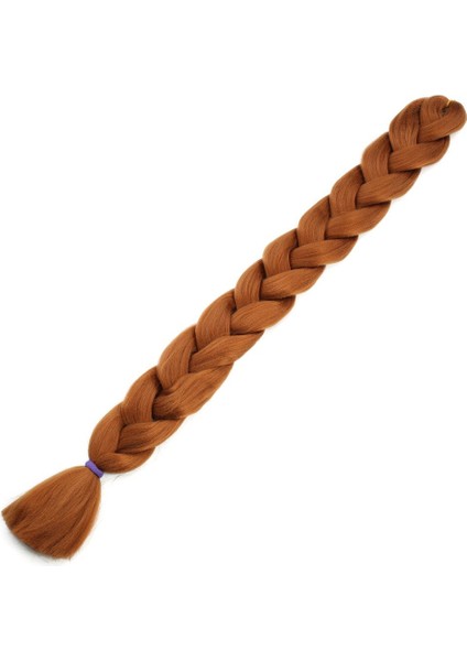 Afro Örgüsü ve Rasta Için Sentetik Saç / Bakır /