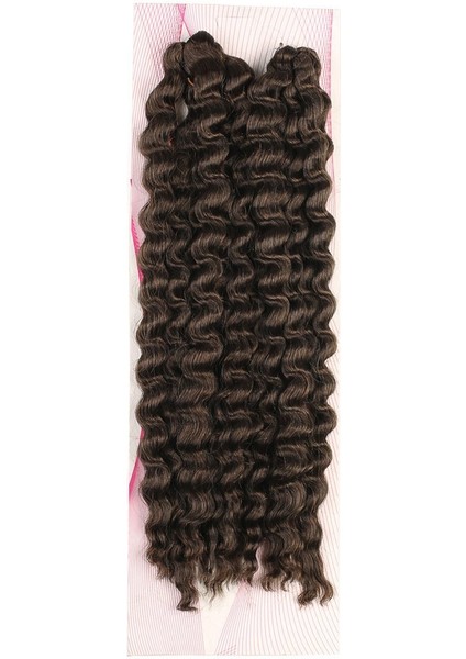 Nice Bulk Afro Su Dalgalı Görünümlü Saç / Kumral /