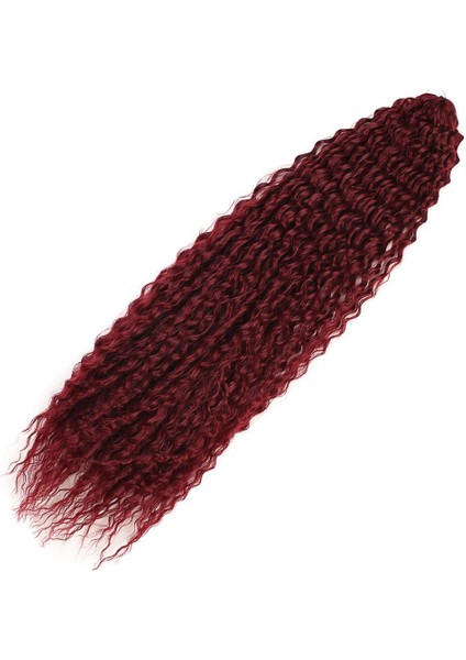Brazilian Afro Dalgalı Saç / Kızıl /