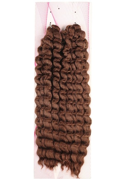 Nice Bulk Afro Su Dalgalı Görünümlü Saç / Bakır /