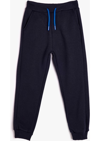 Basic Jogger Eşofman Altı Beli Bağlamalı Cepli