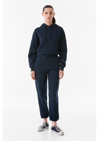 Beli Lastikli Paçası Stoperli Jogger Eşofman Altı