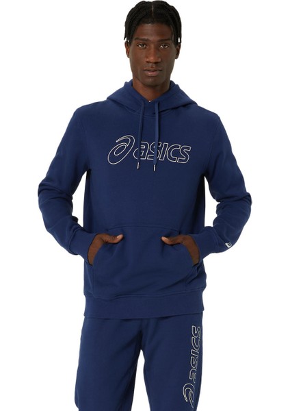 Asics Oth Hoodie Erkek Mavi Sweatshirt 2031E187-401