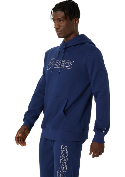 Asics Oth Hoodie Erkek Mavi Sweatshirt 2031E187-401
