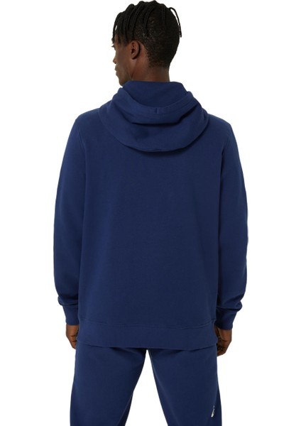 Asics Oth Hoodie Erkek Mavi Sweatshirt 2031E187-401