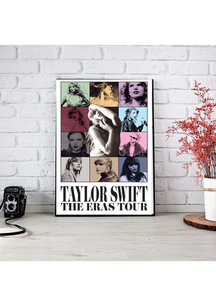 512 Art Design Taylor Swift The Eras Tour Müzik Afiş Poster 30 x 42 Çerçevesiz