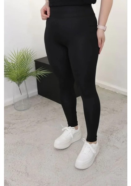 Yüksek Bel Dalgıç Battal Tayt - Siyah fiyatları
