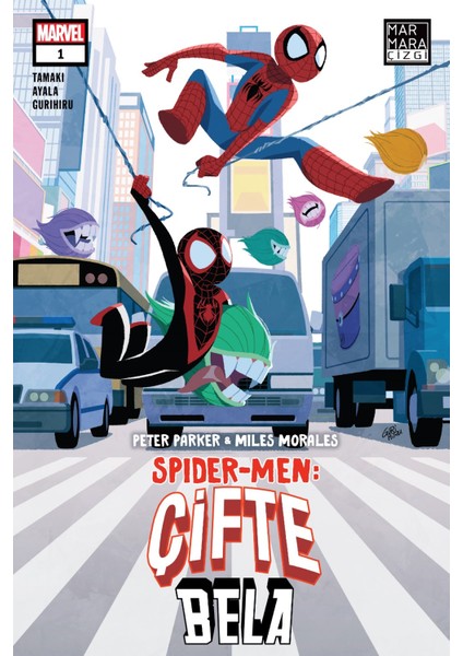 Peter Parker & Miles Morales Spider-Men: Çifte Bela 1 - Mariko Tamaki