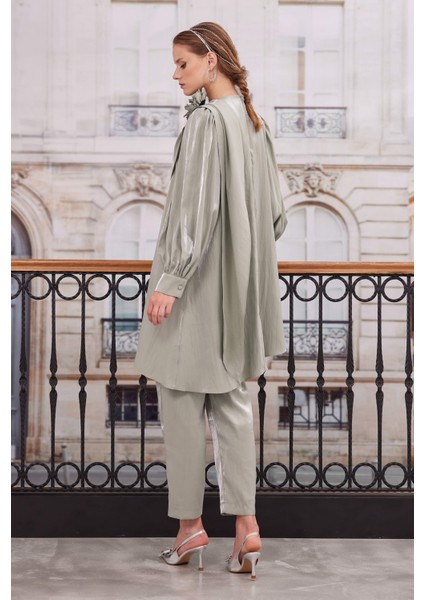 Çiçek Broş Detaylı Takım Çağla fırsatları