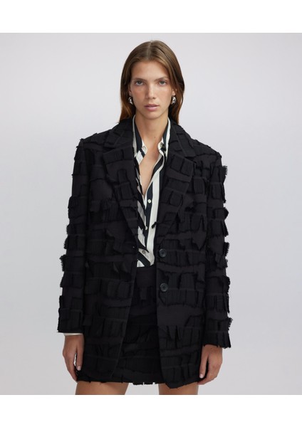 Aplikeli Oversize Blazer