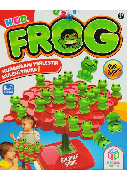 Hed Frog Denge Oyunu Yeşil