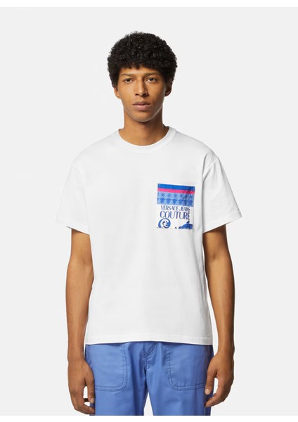 Bisiklet Yaka Beyaz Erkek T-Shirt 76GAH6RB fiyatları