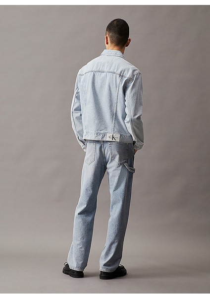 Düşük Bel Straight Erkek Denim Pantolon J30J3257631AA 90's Straıght Mın