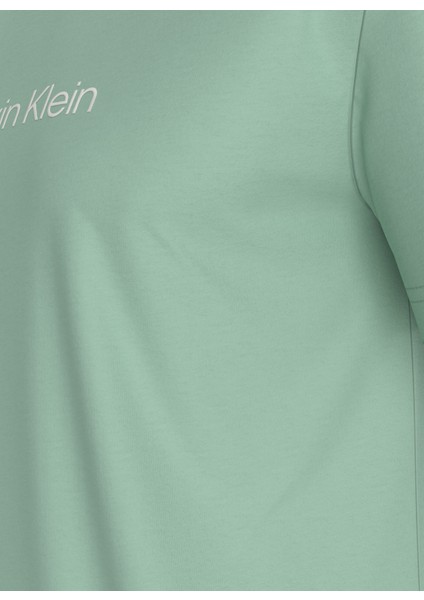 Calvin Klein Bisiklet Yaka Yeşil Erkek T-Shirt K10K111346LHH