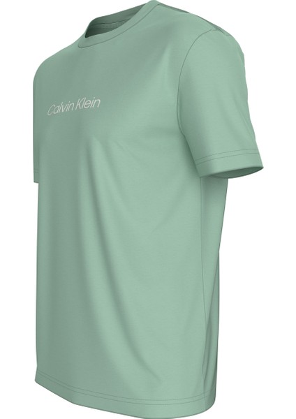 Calvin Klein Bisiklet Yaka Yeşil Erkek T-Shirt K10K111346LHH