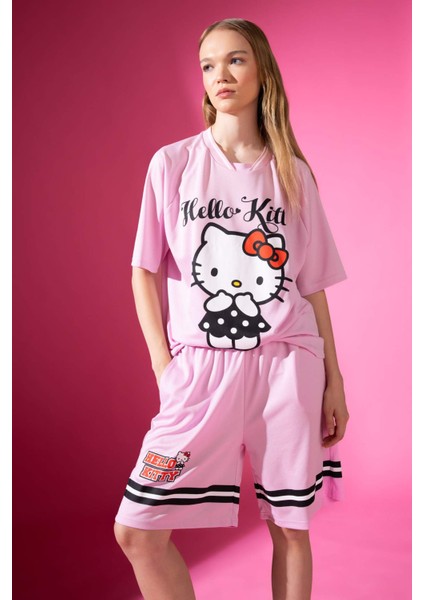 Coool Hello Kitty Loose Fit Şort D4219AX24HS