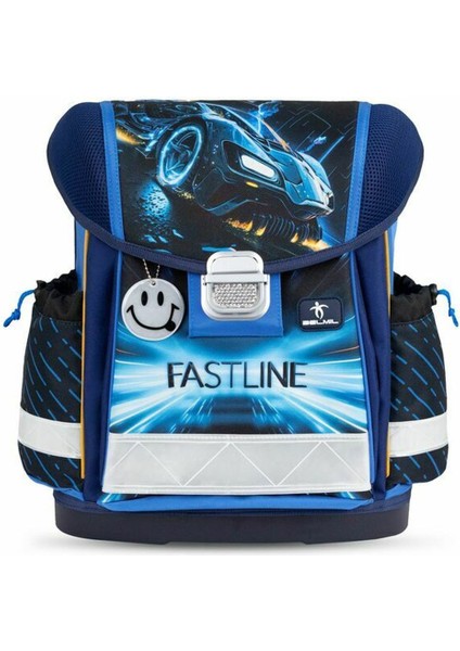Classy Fastline Lacivert Okul Çantası 19 L Kapasiteye Sahip Ergonomik Tasarım