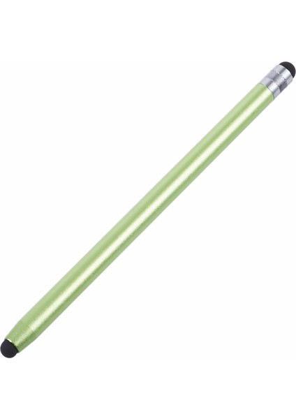2 Adet Pasif Stylus Kalem Pürüzsüz Yazma Çizim Dokunmatik Ekran Kalemi Çift Silikon Ipuçları (Yurt Dışından)