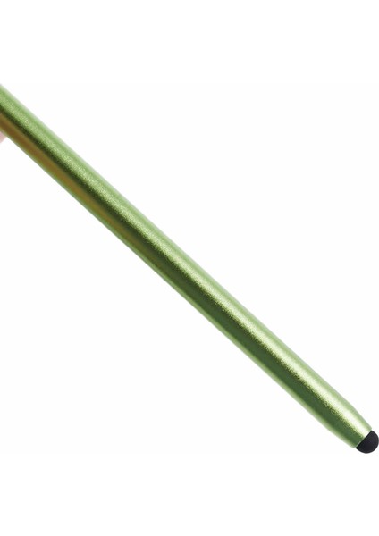 2 Adet Pasif Stylus Kalem Pürüzsüz Yazma Çizim Dokunmatik Ekran Kalemi Çift Silikon Ipuçları (Yurt Dışından)