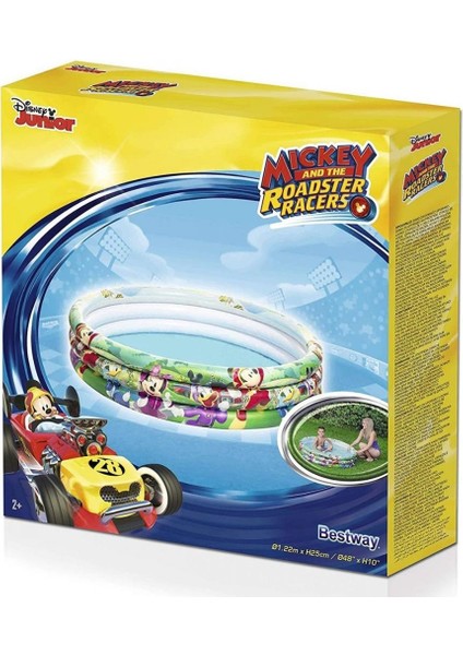 Mulvxgrbz GRZ02 91007 - 122 x 25 cm Mickey Mouse Çocuk Havuzu 12 (Mulvix)