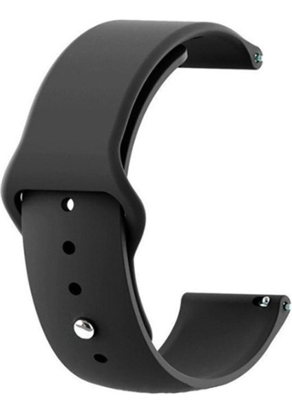Samsung Galaxy Watch 5 40MM Kordon Kayış Bleklik Esnek Yumuşak Akıllı Pimli Premium Spor Silikon