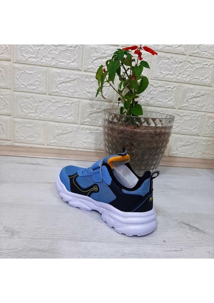 One 3222 Mavi Cırtlı Hafif Erkek Çocuk Spor Ayakkabı fırsatları
