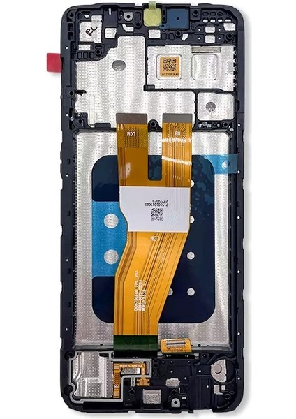 Samsung A055 A05 LCD Ekran Servis Orijinal GH81-24189A - Siyah